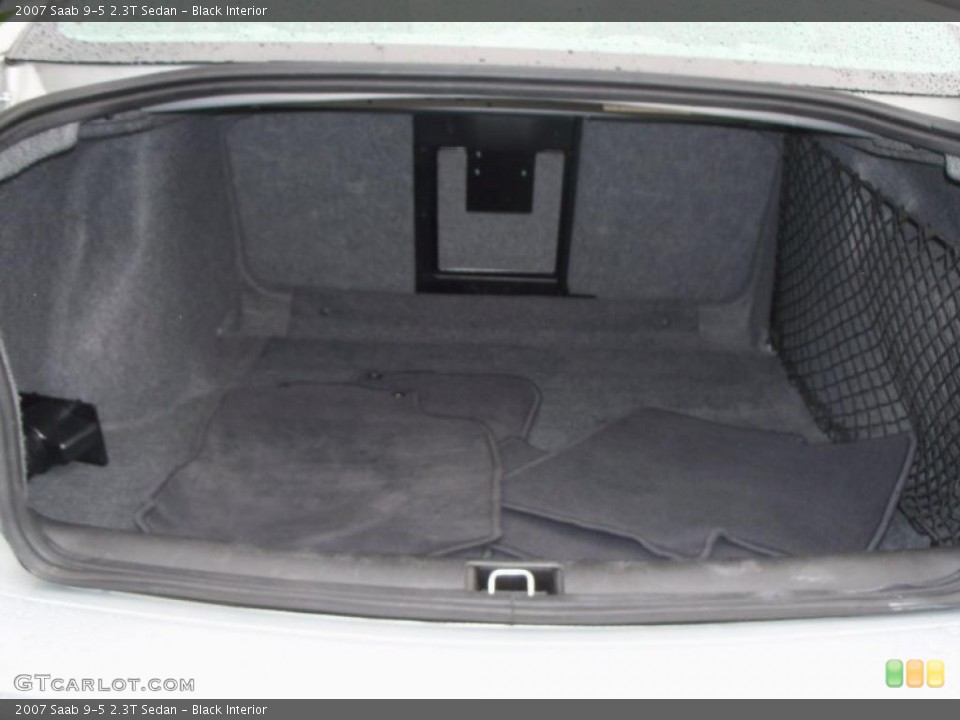 Black Interior Trunk for the 2007 Saab 9-5 2.3T Sedan #38307259