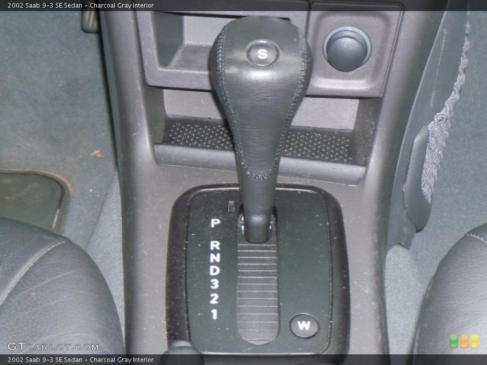 Charcoal Gray Interior Transmission for the 2002 Saab 9-3 SE Sedan #38307623