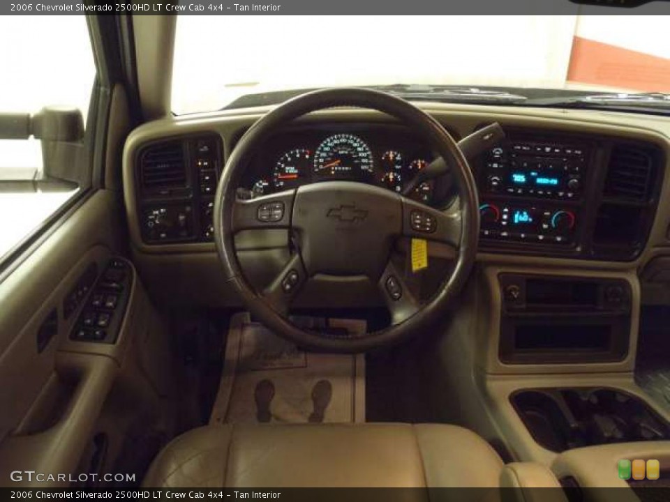 Tan Interior Dashboard for the 2006 Chevrolet Silverado 2500HD LT Crew Cab 4x4 #38307767