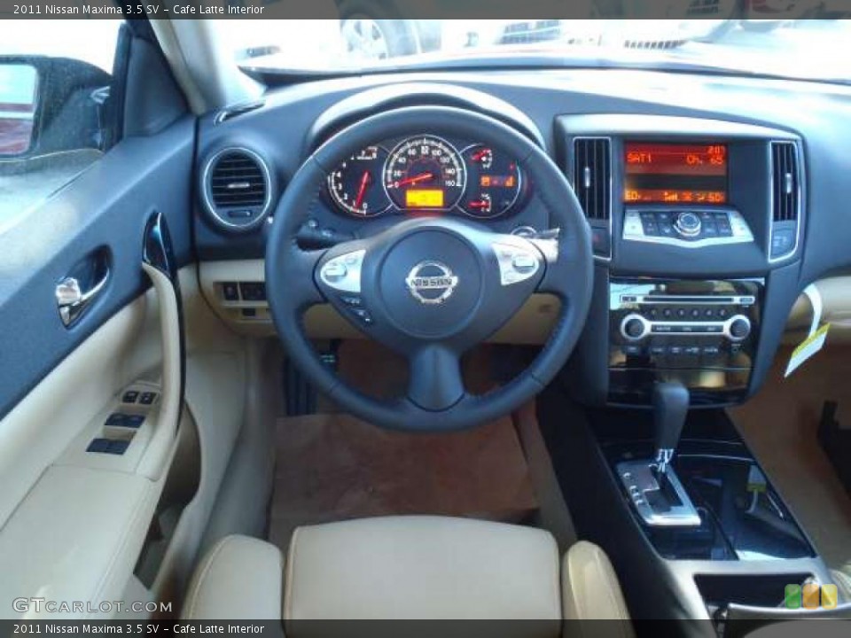 Cafe Latte Interior Dashboard for the 2011 Nissan Maxima 3.5 SV #38308059