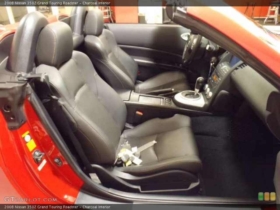 Charcoal Interior Photo for the 2008 Nissan 350Z Grand Touring Roadster #38308451