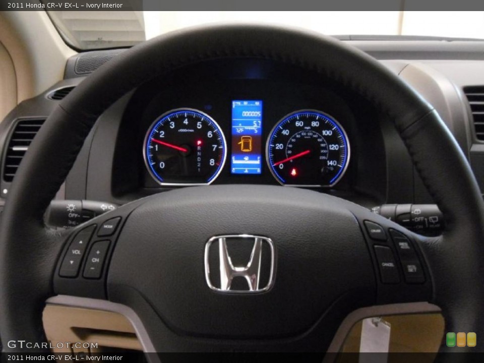 Ivory Interior Steering Wheel for the 2011 Honda CR-V EX-L #38309683