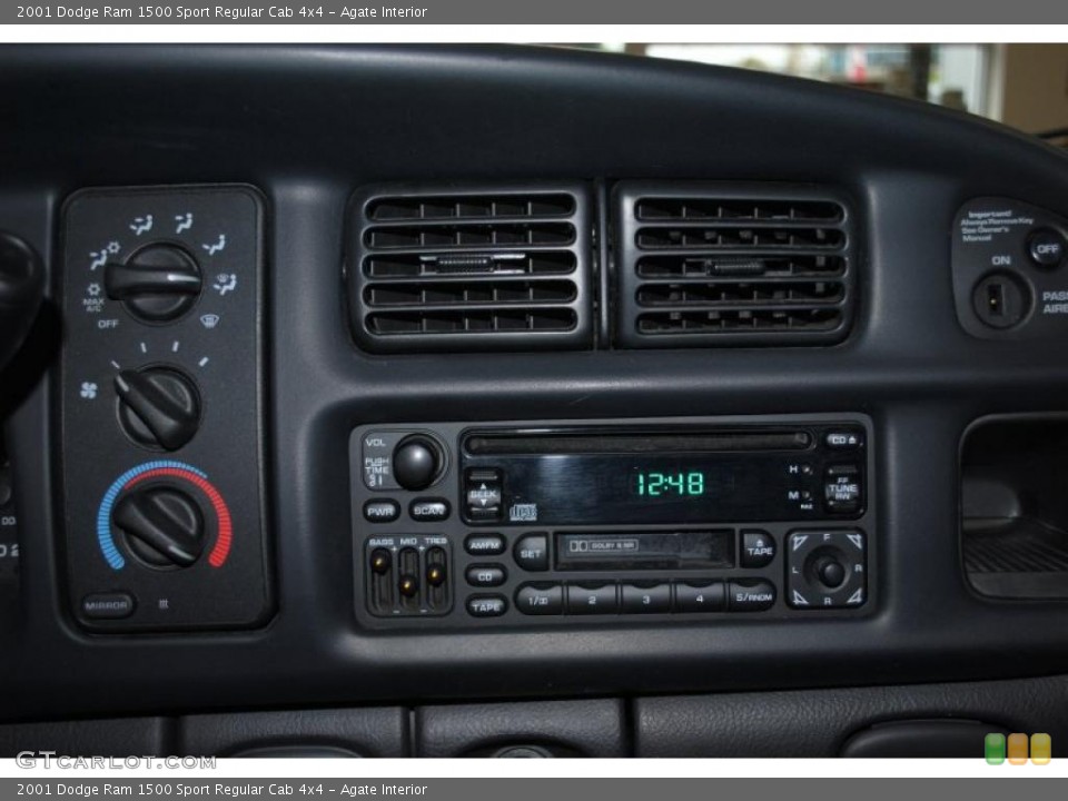 Agate Interior Controls for the 2001 Dodge Ram 1500 Sport Regular Cab 4x4 #38309719