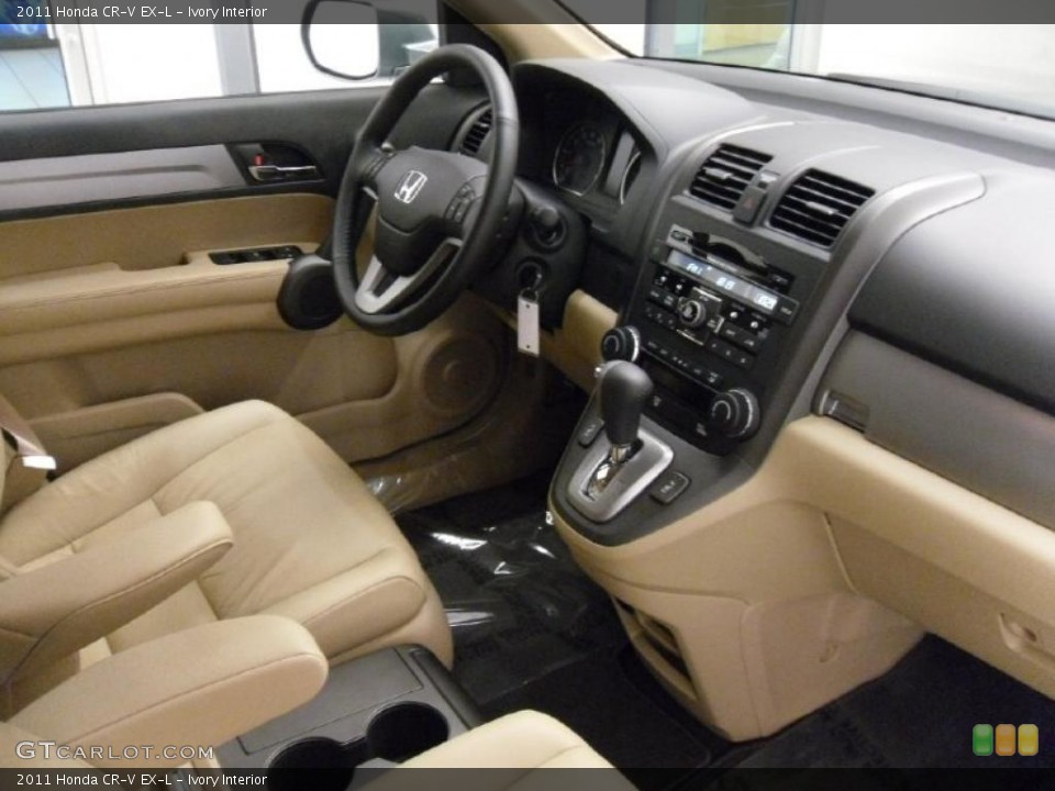 Ivory Interior Photo for the 2011 Honda CR-V EX-L #38309879