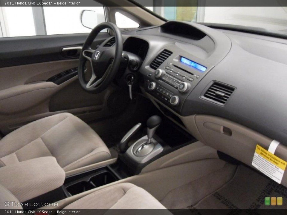 Beige Interior Photo for the 2011 Honda Civic LX Sedan #38310339