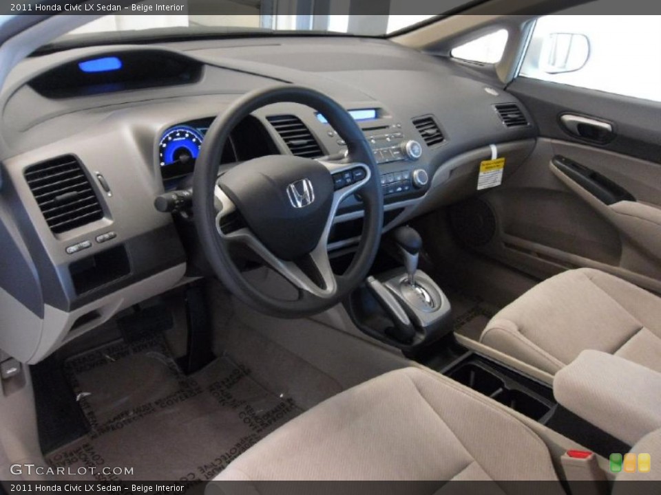 Beige Interior Photo for the 2011 Honda Civic LX Sedan #38310435