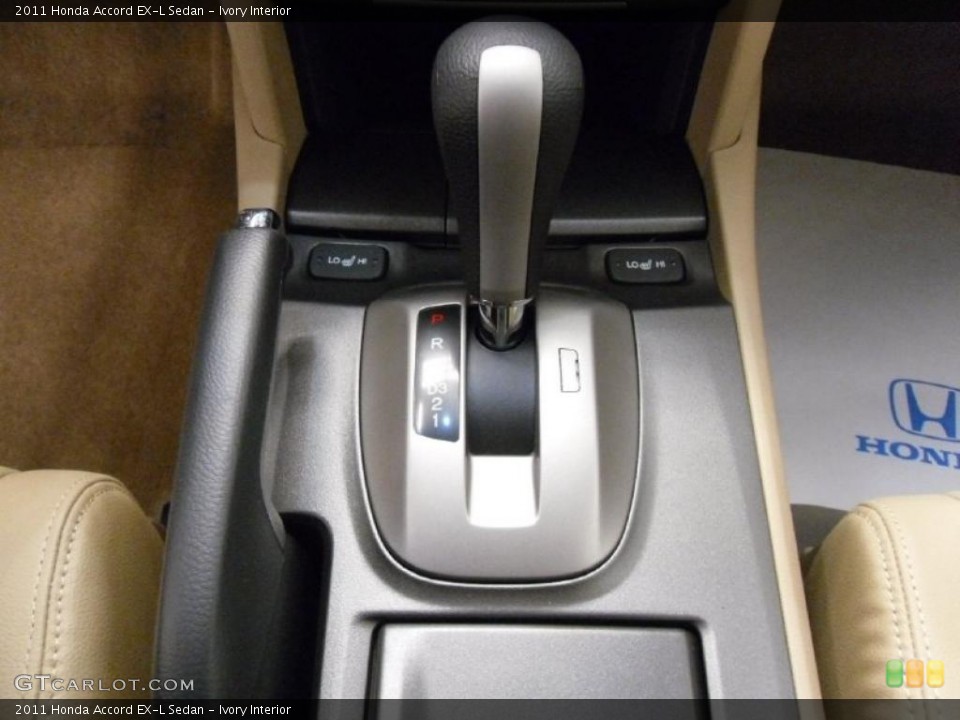 Ivory Interior Transmission for the 2011 Honda Accord EX-L Sedan #38310699