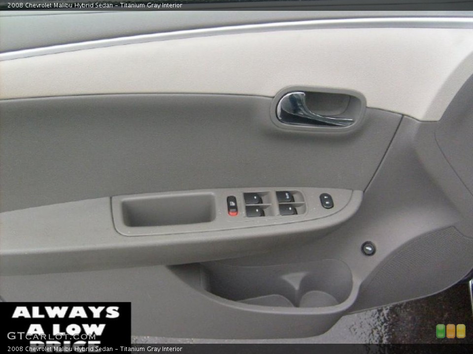 Titanium Gray Interior Photo for the 2008 Chevrolet Malibu Hybrid Sedan #38310739