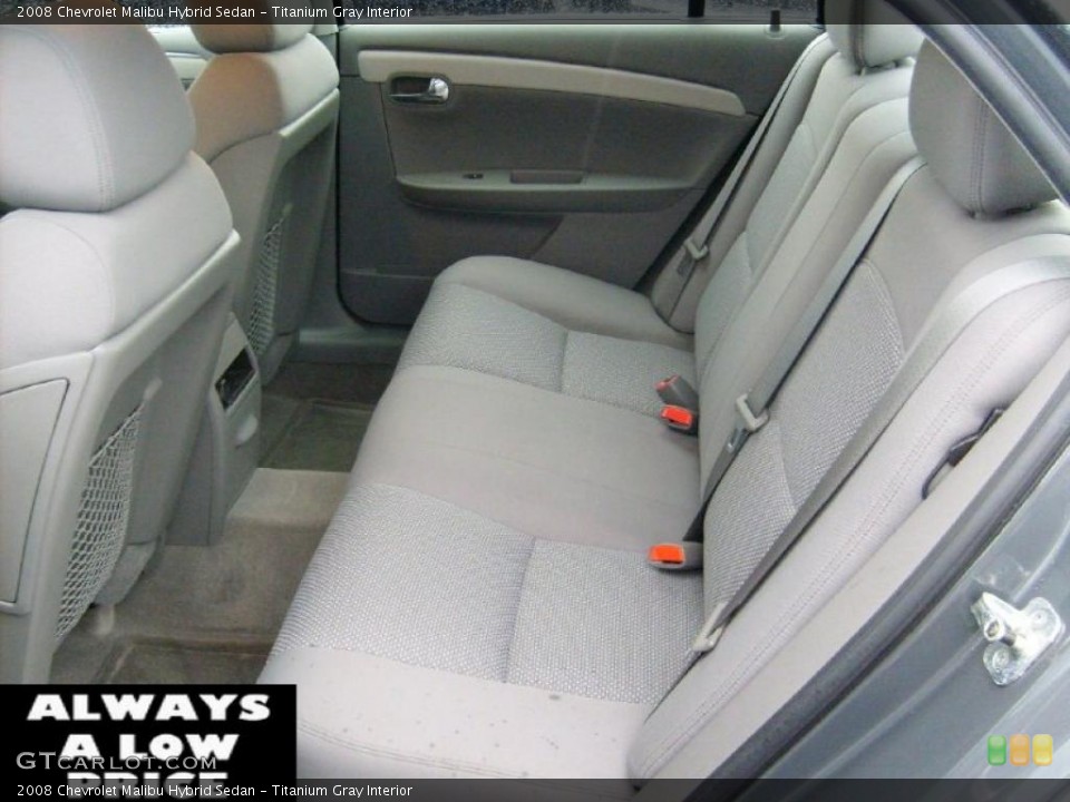 Titanium Gray Interior Photo for the 2008 Chevrolet Malibu Hybrid Sedan #38310755