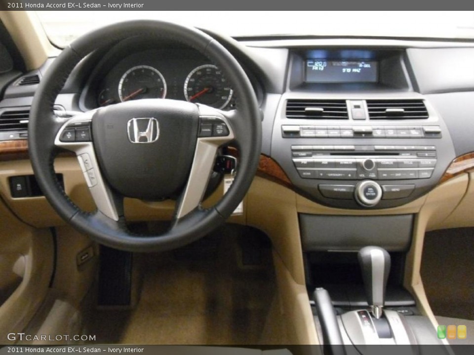 Ivory Interior Photo for the 2011 Honda Accord EX-L Sedan #38310759