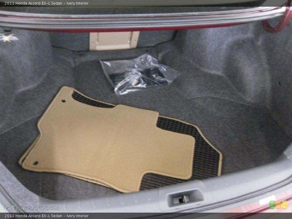 Ivory Interior Trunk for the 2011 Honda Accord EX-L Sedan #38310791