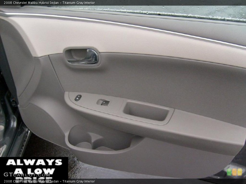 Titanium Gray Interior Photo for the 2008 Chevrolet Malibu Hybrid Sedan #38310835