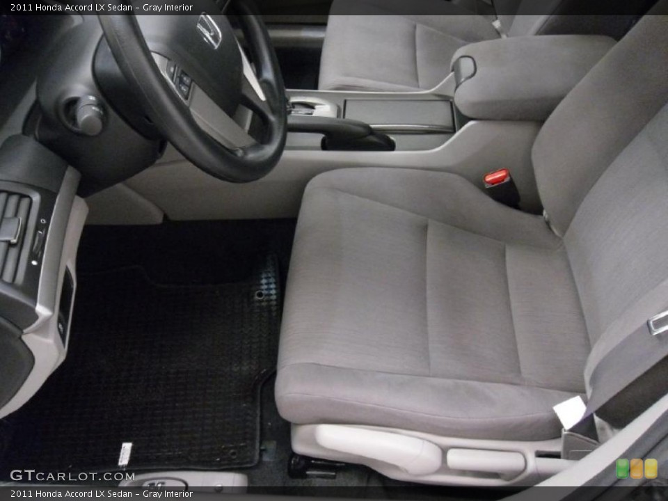Gray Interior Photo for the 2011 Honda Accord LX Sedan #38311111