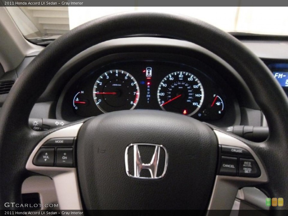 Gray Interior Gauges for the 2011 Honda Accord LX Sedan #38311143