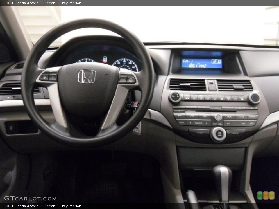 Gray Interior Dashboard for the 2011 Honda Accord LX Sedan #38311695
