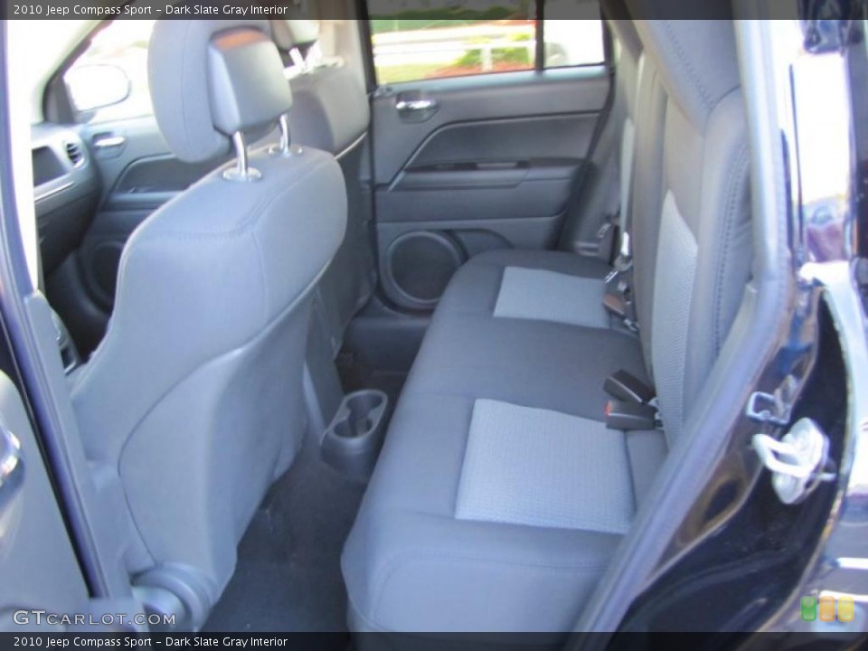 Dark Slate Gray Interior Photo for the 2010 Jeep Compass Sport #38312127