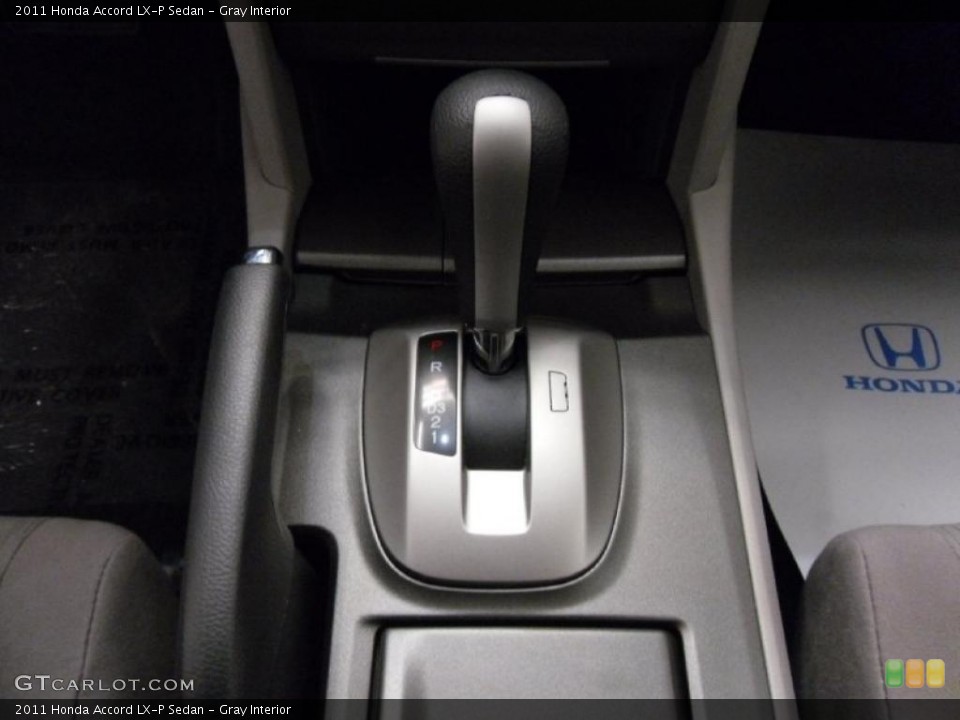 Gray Interior Transmission for the 2011 Honda Accord LX-P Sedan #38312155