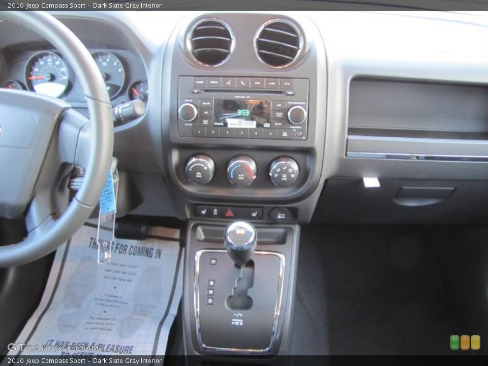 Dark Slate Gray Interior Transmission for the 2010 Jeep Compass Sport #38312167