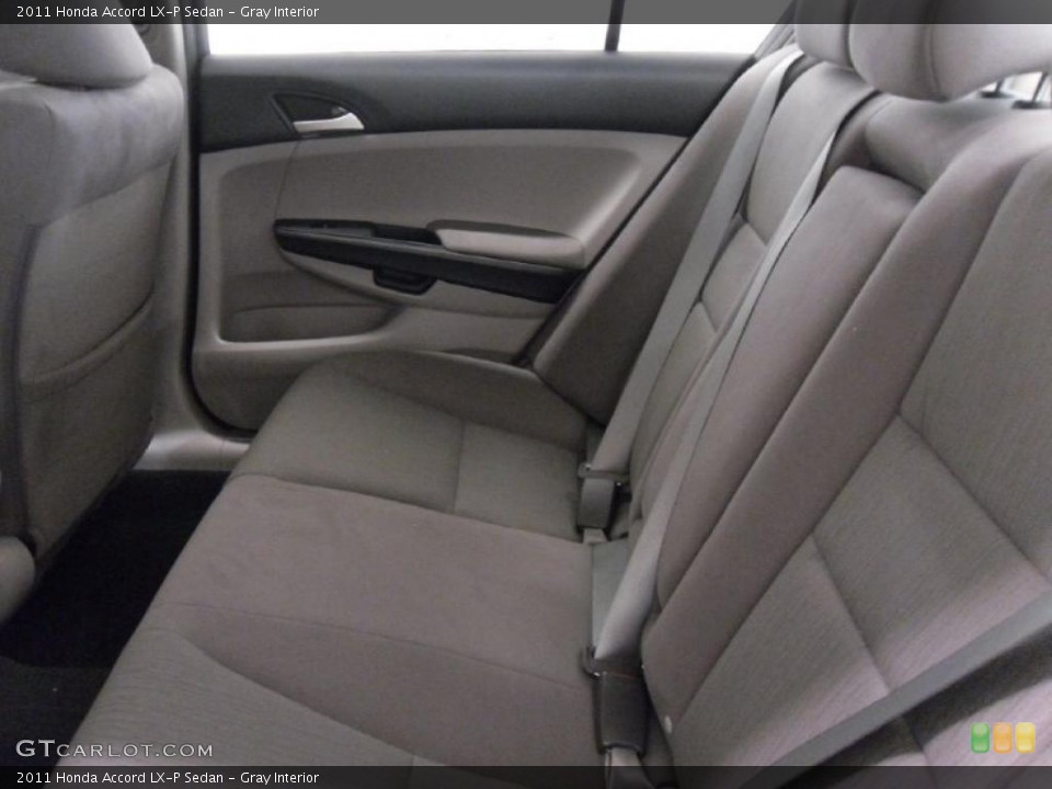Gray Interior Photo for the 2011 Honda Accord LX-P Sedan #38312175