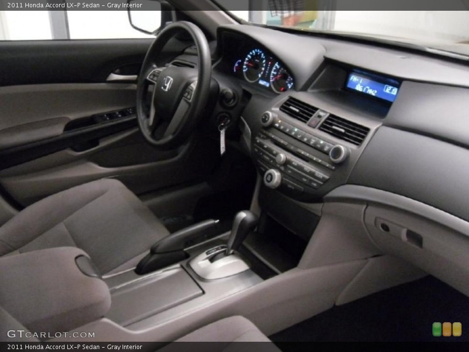 Gray Interior Photo for the 2011 Honda Accord LX-P Sedan #38312295