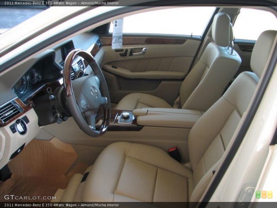 Almond/Mocha Interior Photo for the 2011 Mercedes-Benz E 350 4Matic Wagon #38312443