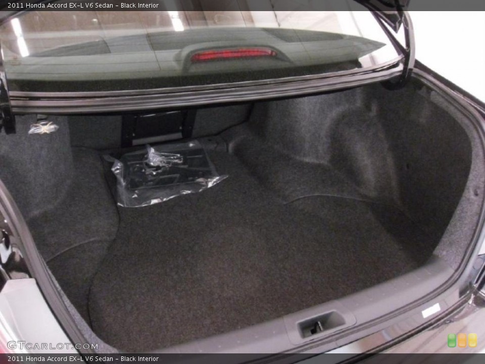 Black Interior Trunk for the 2011 Honda Accord EX-L V6 Sedan #38312723