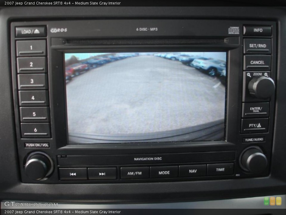 Medium Slate Gray Interior Navigation for the 2007 Jeep Grand Cherokee SRT8 4x4 #38313391