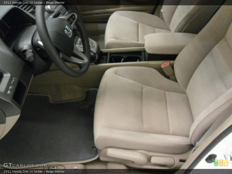Beige Interior Photo for the 2011 Honda Civic LX Sedan #38313523