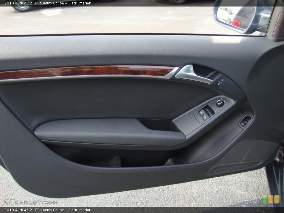 Black Interior Photo for the 2010 Audi A5 2.0T quattro Coupe #38313651
