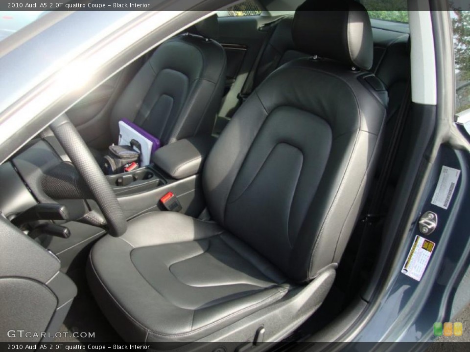 Black Interior Photo for the 2010 Audi A5 2.0T quattro Coupe #38313695