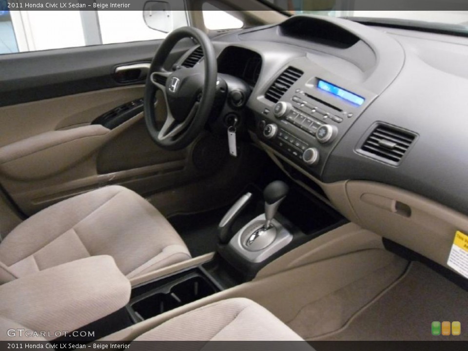 Beige Interior Photo for the 2011 Honda Civic LX Sedan #38313763