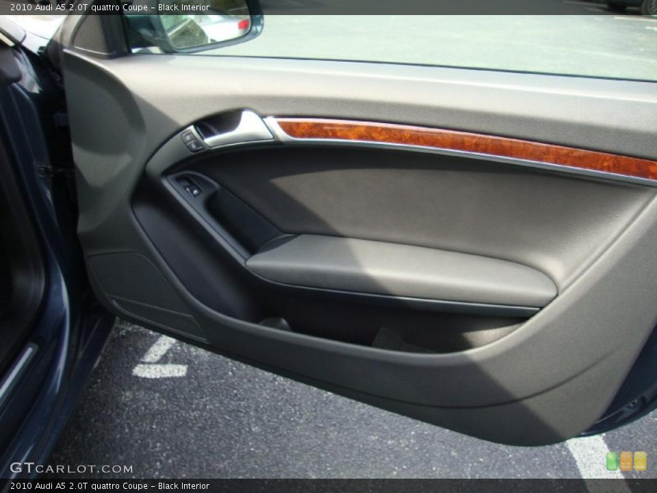 Black Interior Photo for the 2010 Audi A5 2.0T quattro Coupe #38313771