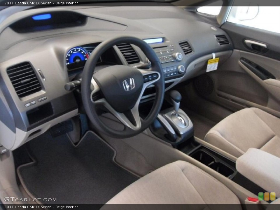 Beige Interior Photo for the 2011 Honda Civic LX Sedan #38313859