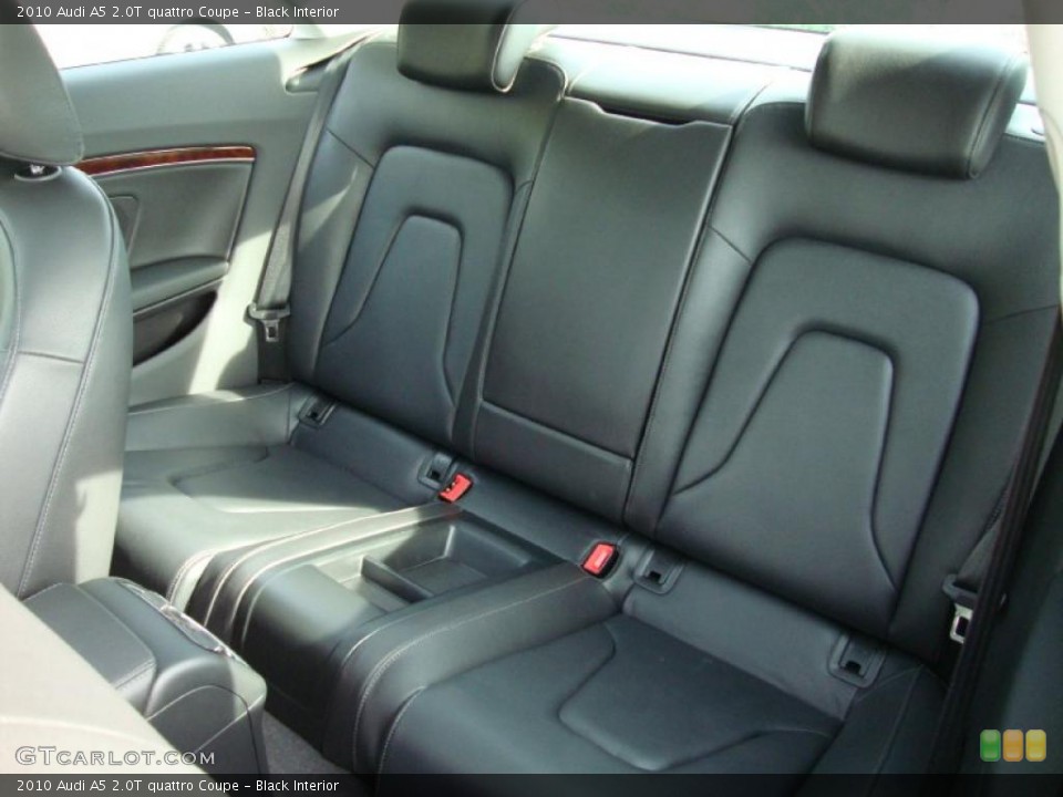 Black Interior Photo for the 2010 Audi A5 2.0T quattro Coupe #38313935