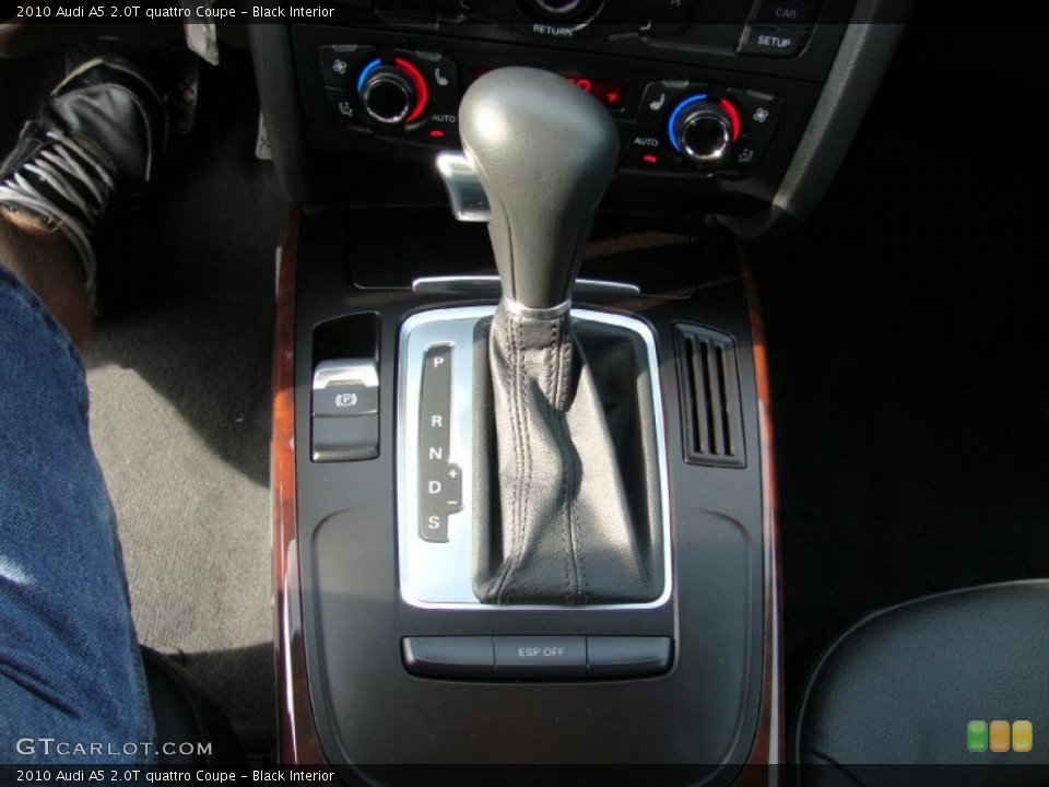 Black Interior Transmission for the 2010 Audi A5 2.0T quattro Coupe #38314023