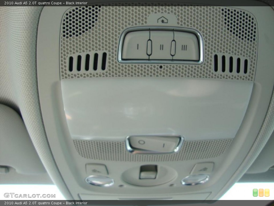 Black Interior Controls for the 2010 Audi A5 2.0T quattro Coupe #38314039