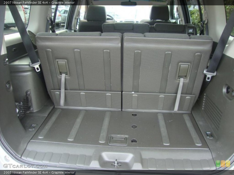 Graphite Interior Trunk for the 2007 Nissan Pathfinder SE 4x4 #38315191