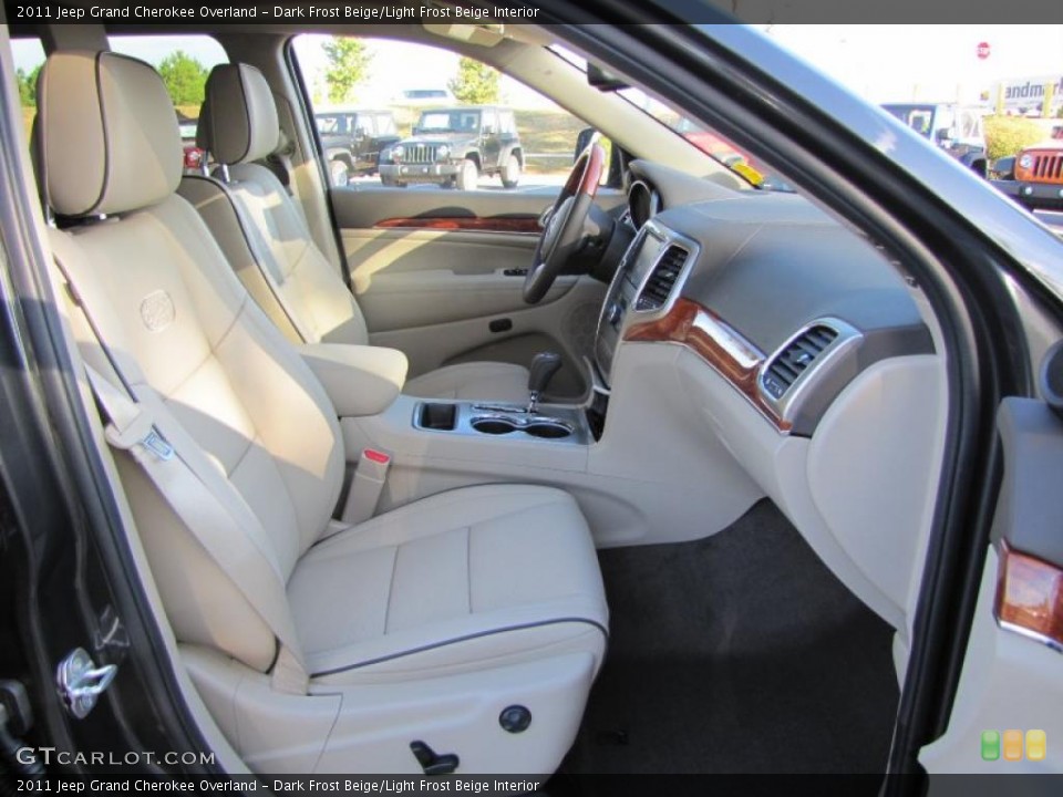Dark Frost Beige/Light Frost Beige Interior Photo for the 2011 Jeep Grand Cherokee Overland #38315899