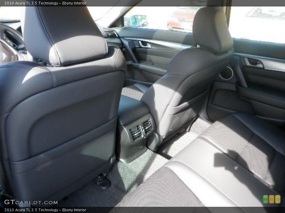Ebony Interior Photo for the 2010 Acura TL 3.5 Technology #38316087
