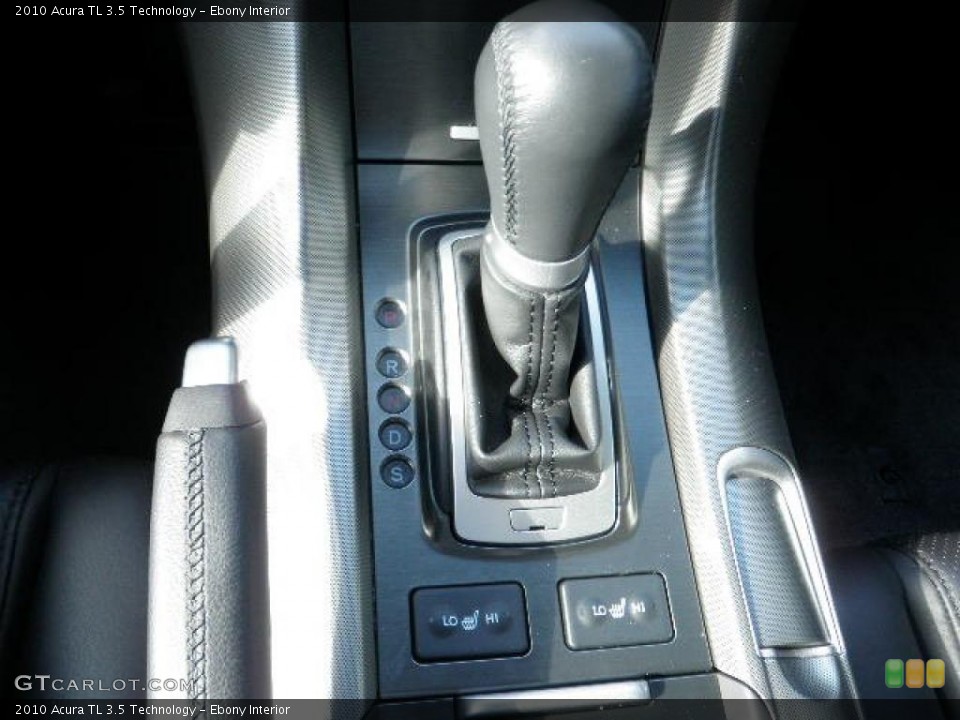 Ebony Interior Transmission for the 2010 Acura TL 3.5 Technology #38316271