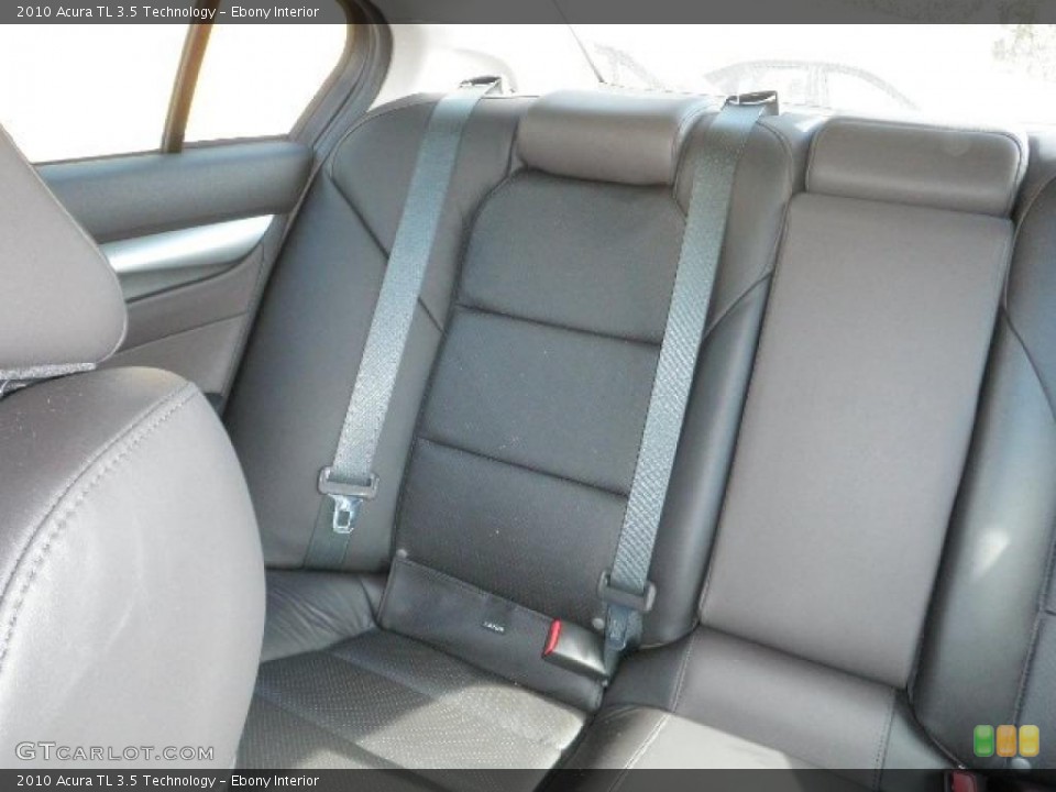 Ebony Interior Photo for the 2010 Acura TL 3.5 Technology #38316335