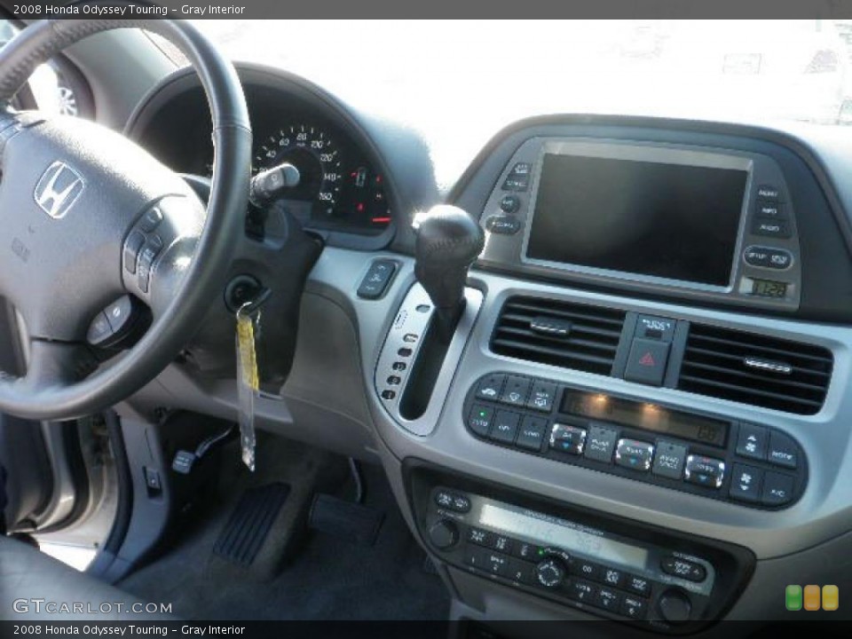 Gray Interior Controls for the 2008 Honda Odyssey Touring #38316831
