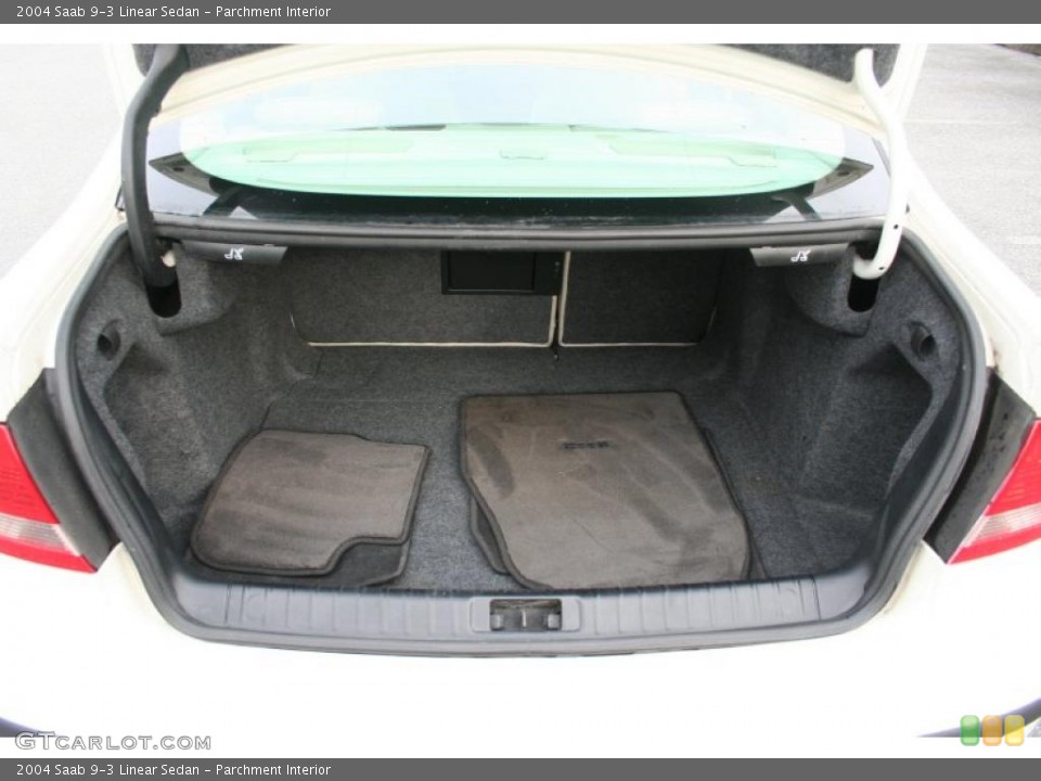 Parchment Interior Trunk for the 2004 Saab 9-3 Linear Sedan #38318819