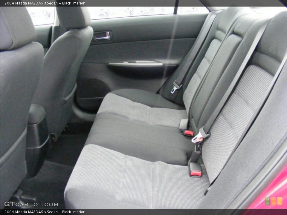 Black Interior Photo for the 2004 Mazda MAZDA6 s Sedan #38319559