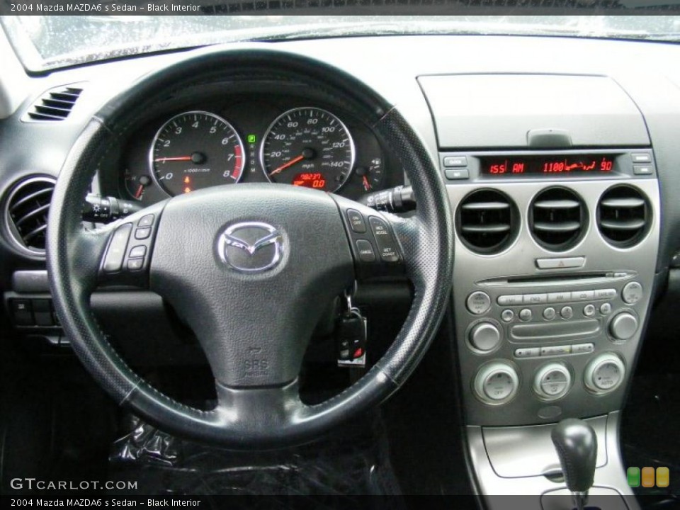 Black Interior Photo for the 2004 Mazda MAZDA6 s Sedan #38319619