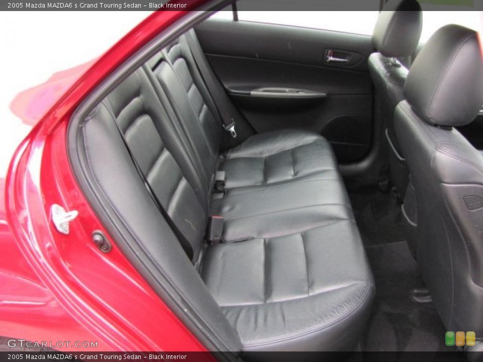 Black Interior Photo for the 2005 Mazda MAZDA6 s Grand Touring Sedan #38320263