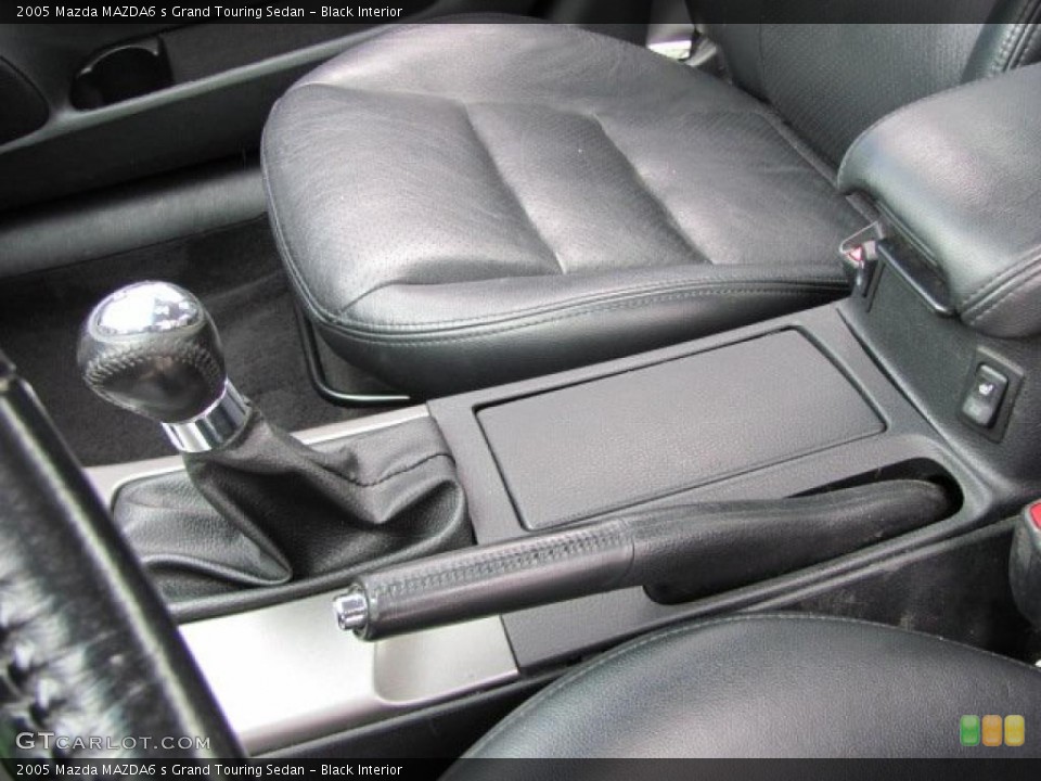 Black Interior Transmission for the 2005 Mazda MAZDA6 s Grand Touring Sedan #38320303