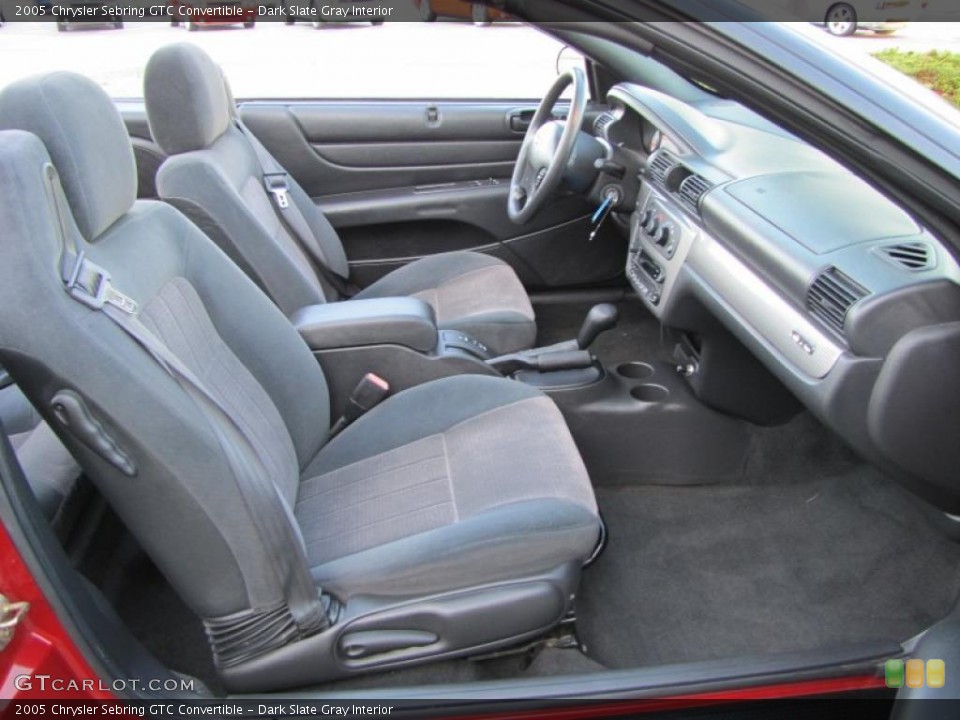 Dark Slate Gray Interior Dashboard for the 2005 Chrysler Sebring GTC Convertible #38321159