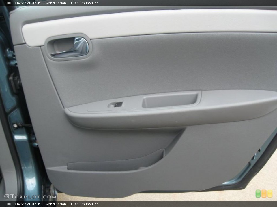 Titanium Interior Photo for the 2009 Chevrolet Malibu Hybrid Sedan #38321219