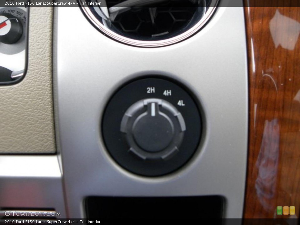 Tan Interior Controls for the 2010 Ford F150 Lariat SuperCrew 4x4 #38322503